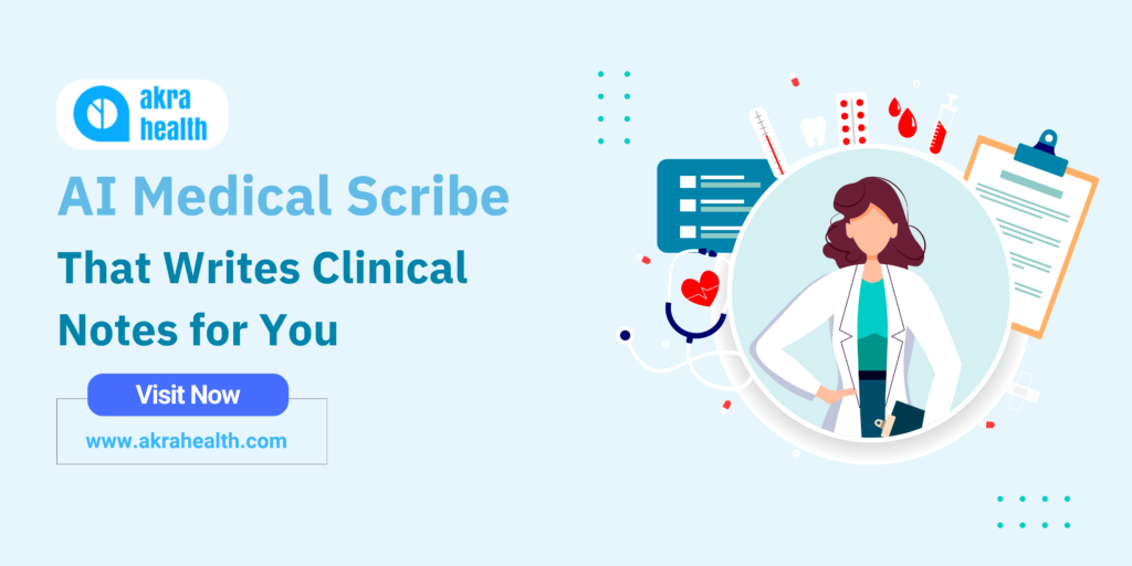 AI medical scribe converting voice to notes